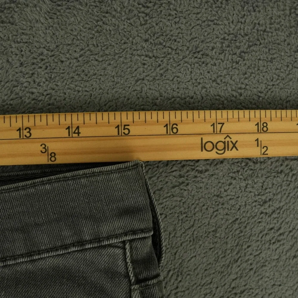 Levi's 512 Slim Taper Jeans Mens Fits 31x28.5 Gray Stretch Denim Pants